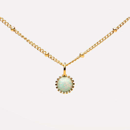Collar de ópalo pequeño