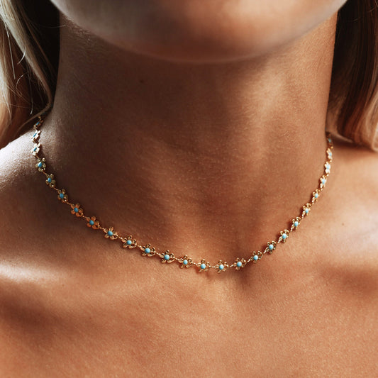 Collar de margaritas