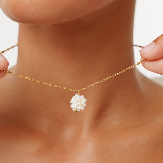 Collar de Perlas Pequeñas