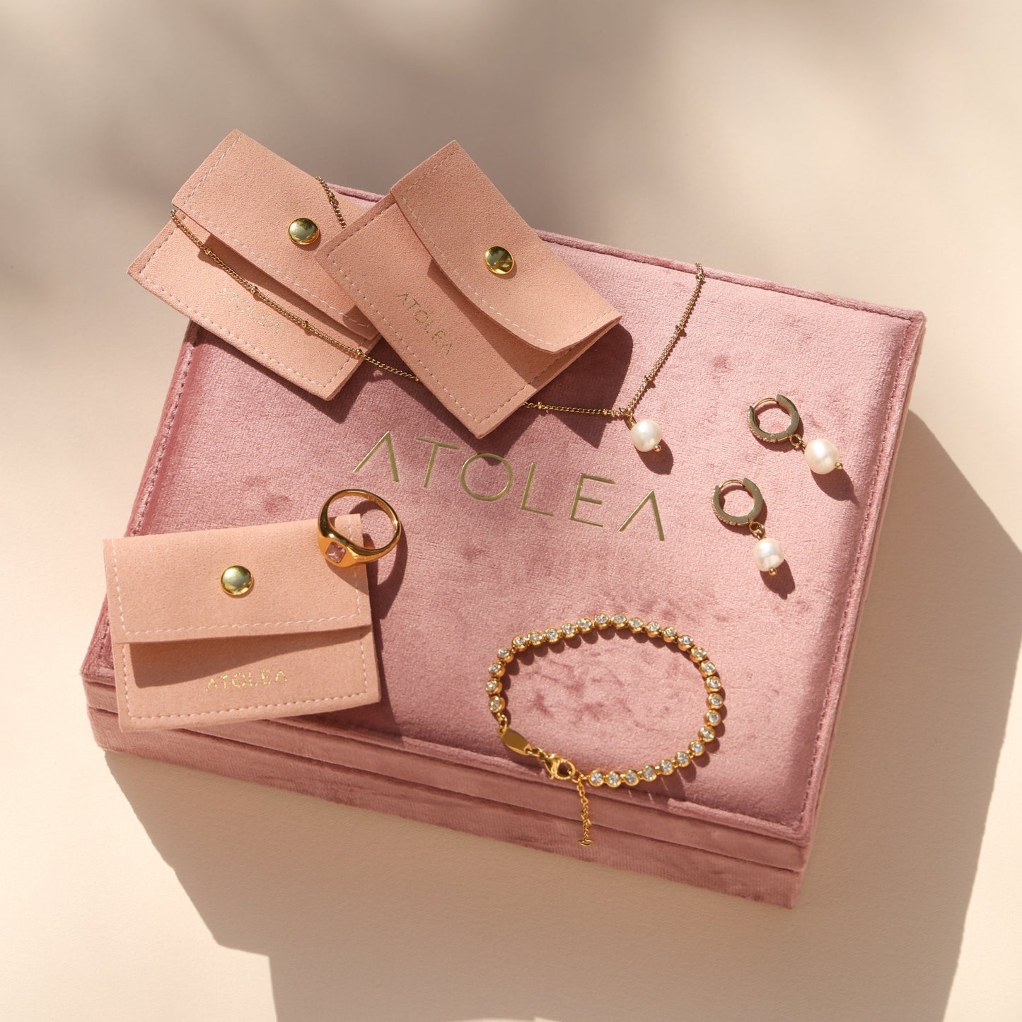 Signature Velvet Jewelry Box