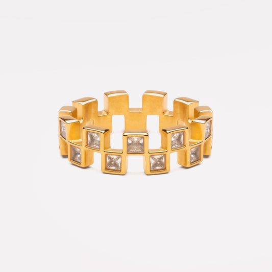 Anillo de mosaico