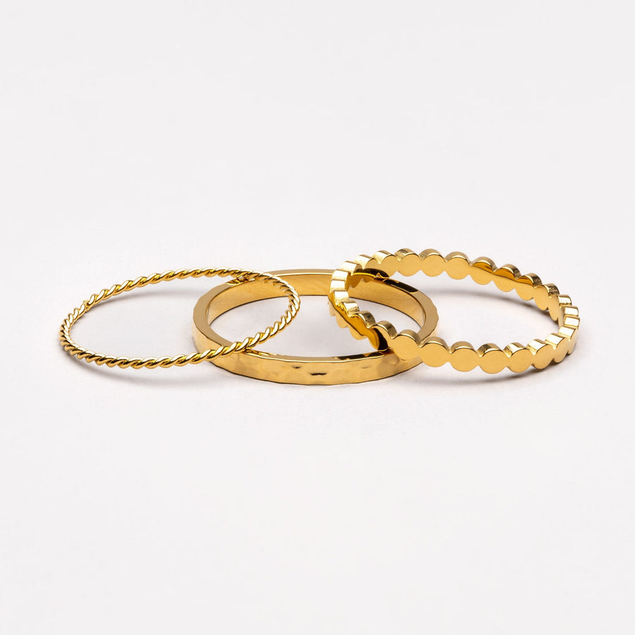 Set de anillos diarios